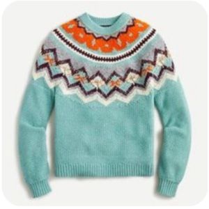 Brand New, J Crew Fair Isle Sweater